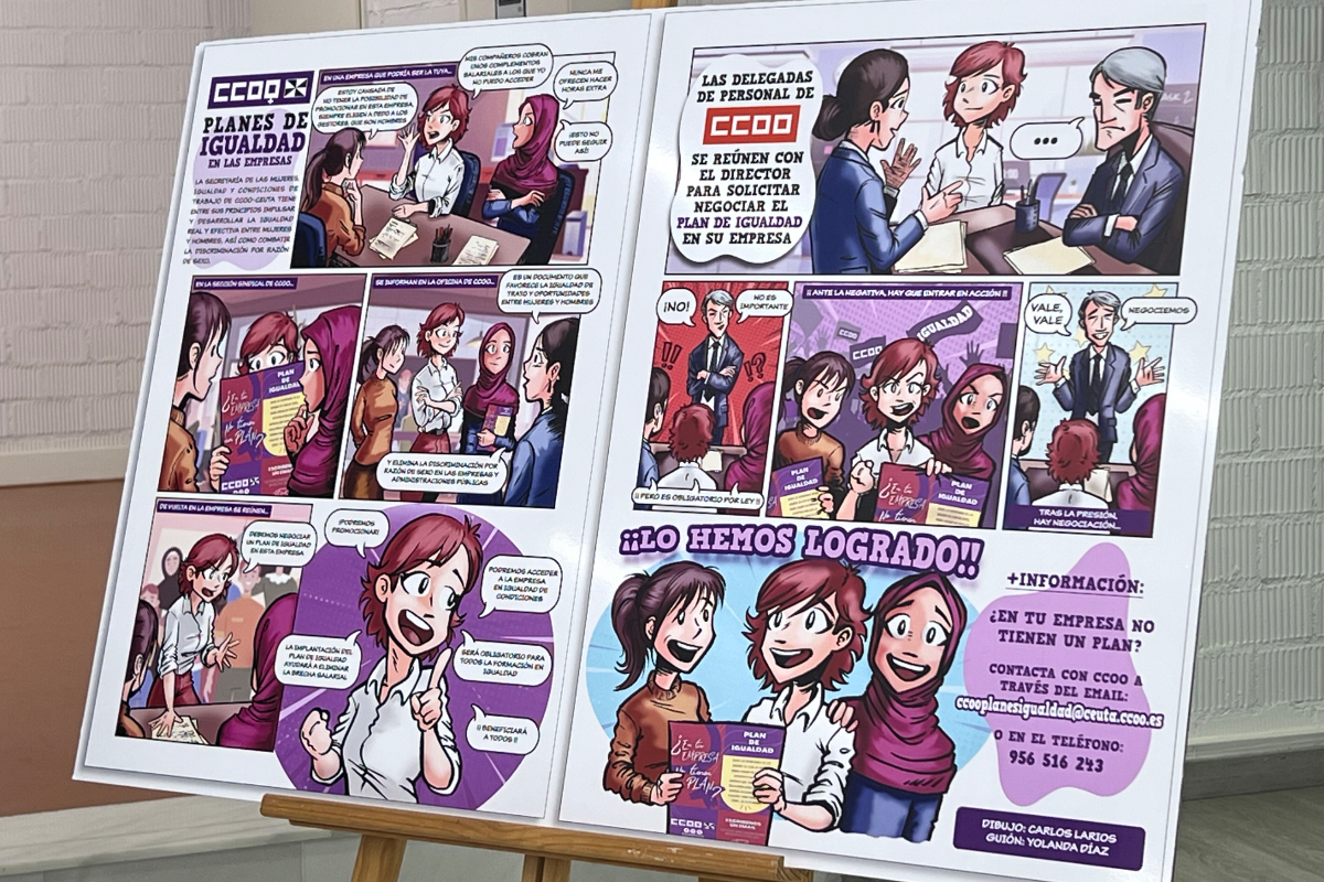 Cartel 'Guía Práctica contra el Acoso Sexual en el Trabajo' / Alma Palomino