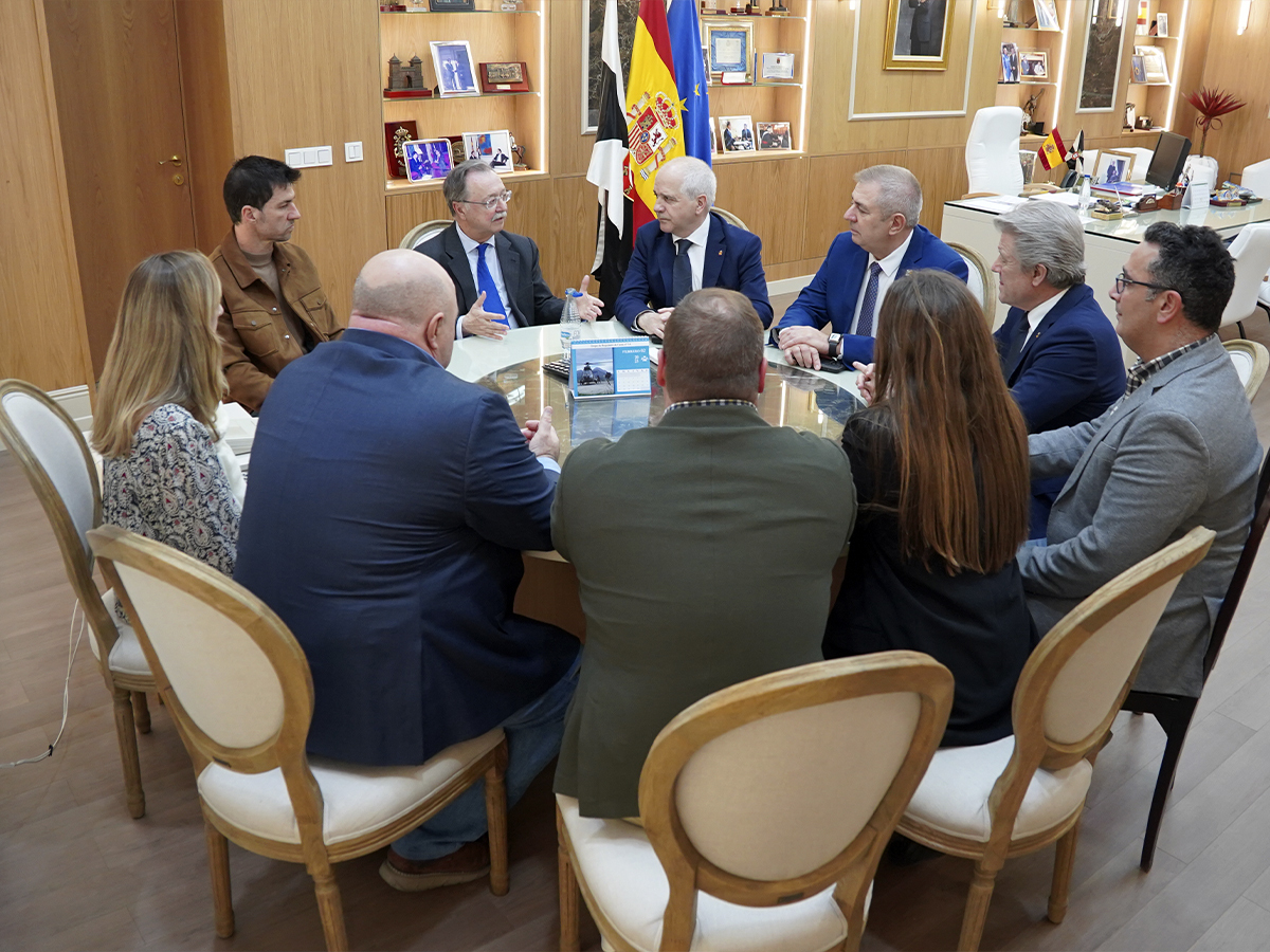 Reunión con el presidente de la Federación de Kárate