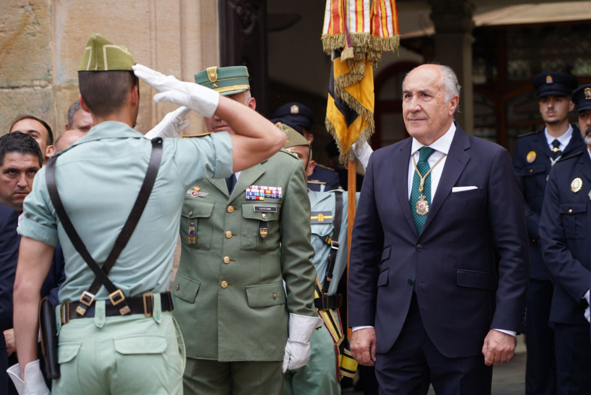 El Tercio Duque de Alba este Lunes Santo en Algeciras / Ayuntamiento de Algeciras