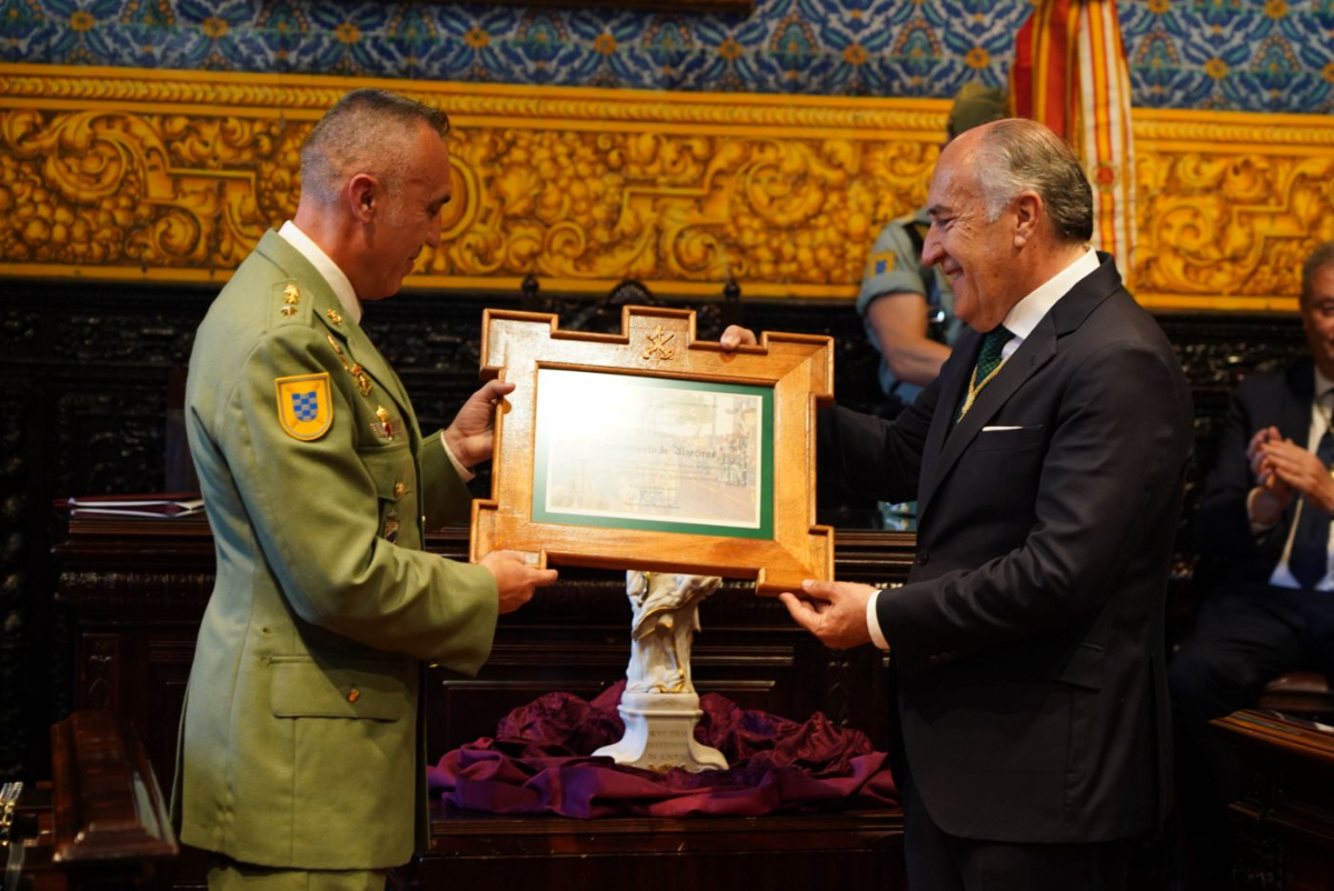 El Tercio Duque de Alba este Lunes Santo en Algeciras / Ayuntamiento de Algeciras
