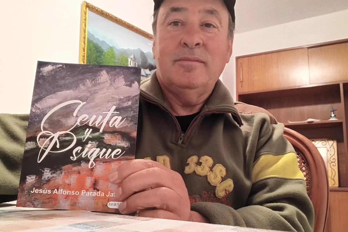Jesús Alfonso Paradas, autor de 'Ceuta y Psique' / Foto: Jesús Alfonso Paradas