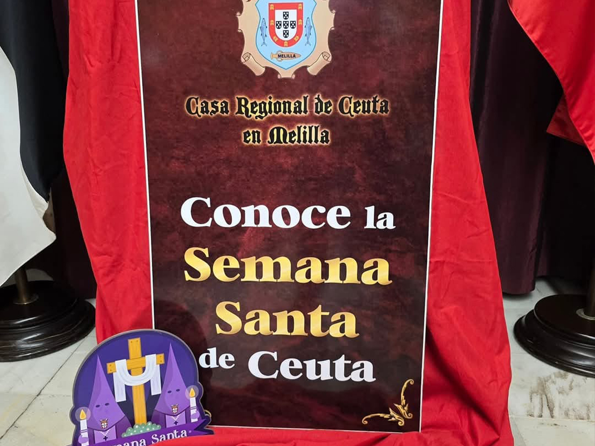 Exposición 'El Señor de Ceuta' en la casa regional en Melilla