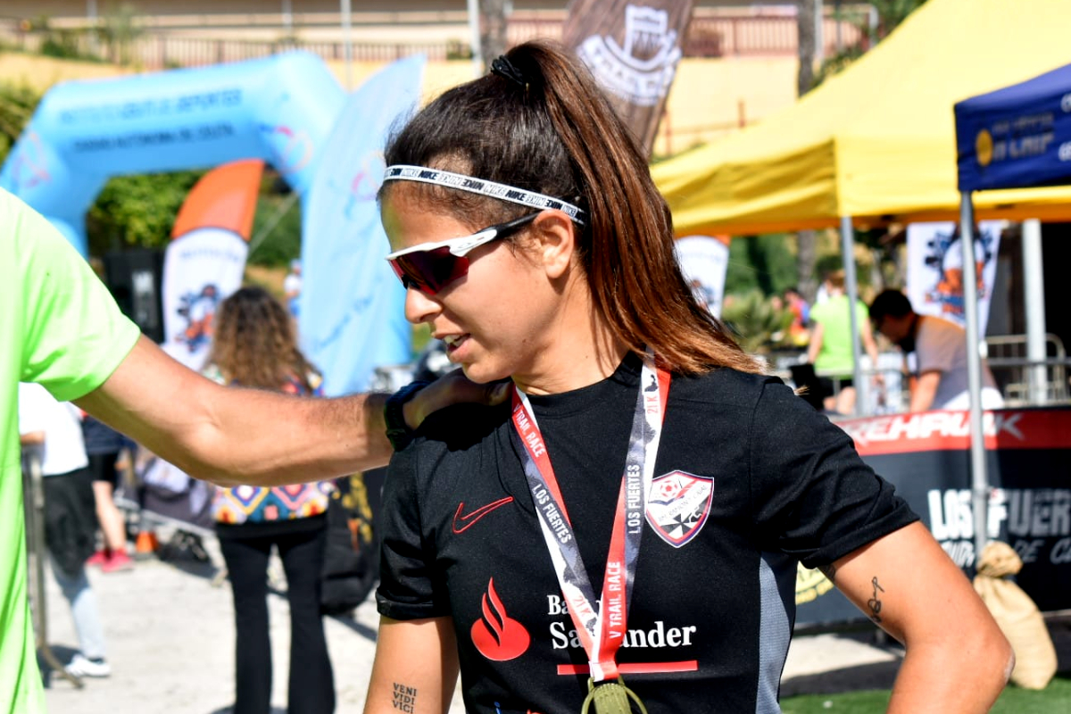 María Romero se corona en el Trail Los Fuertes / Rafa Báez