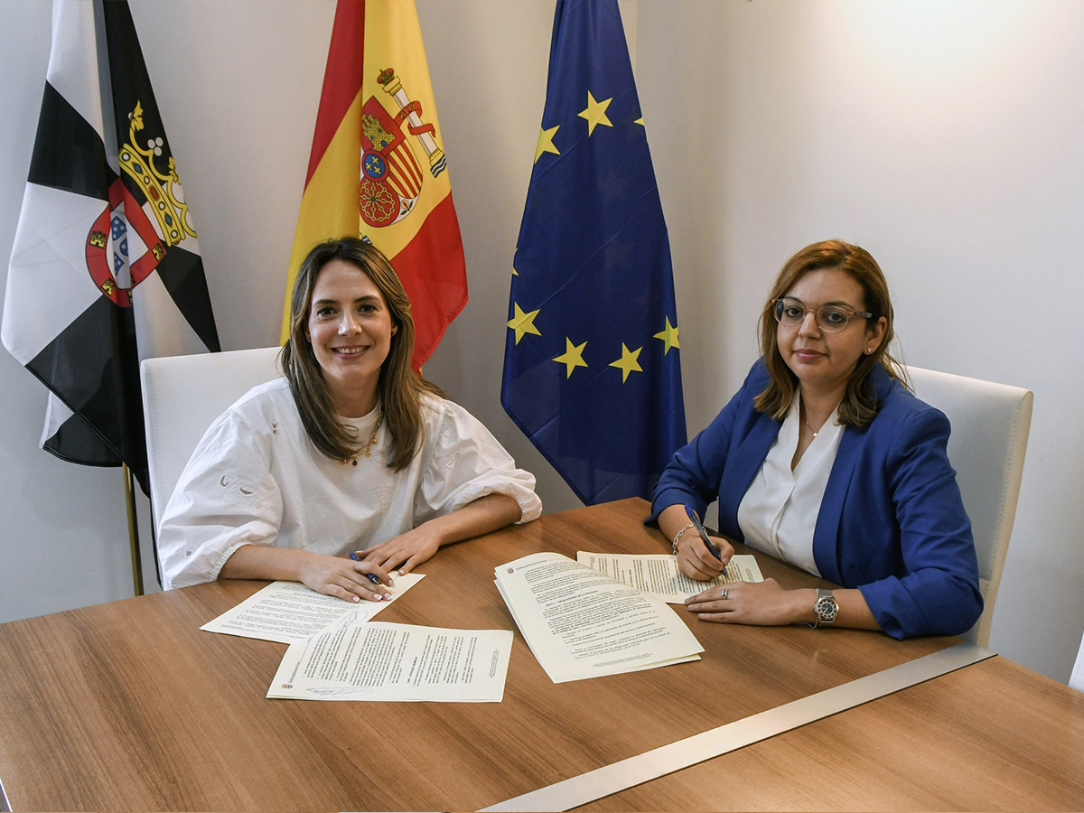 Firma del convenio con la Asociación Neurodiversidad Ceuta