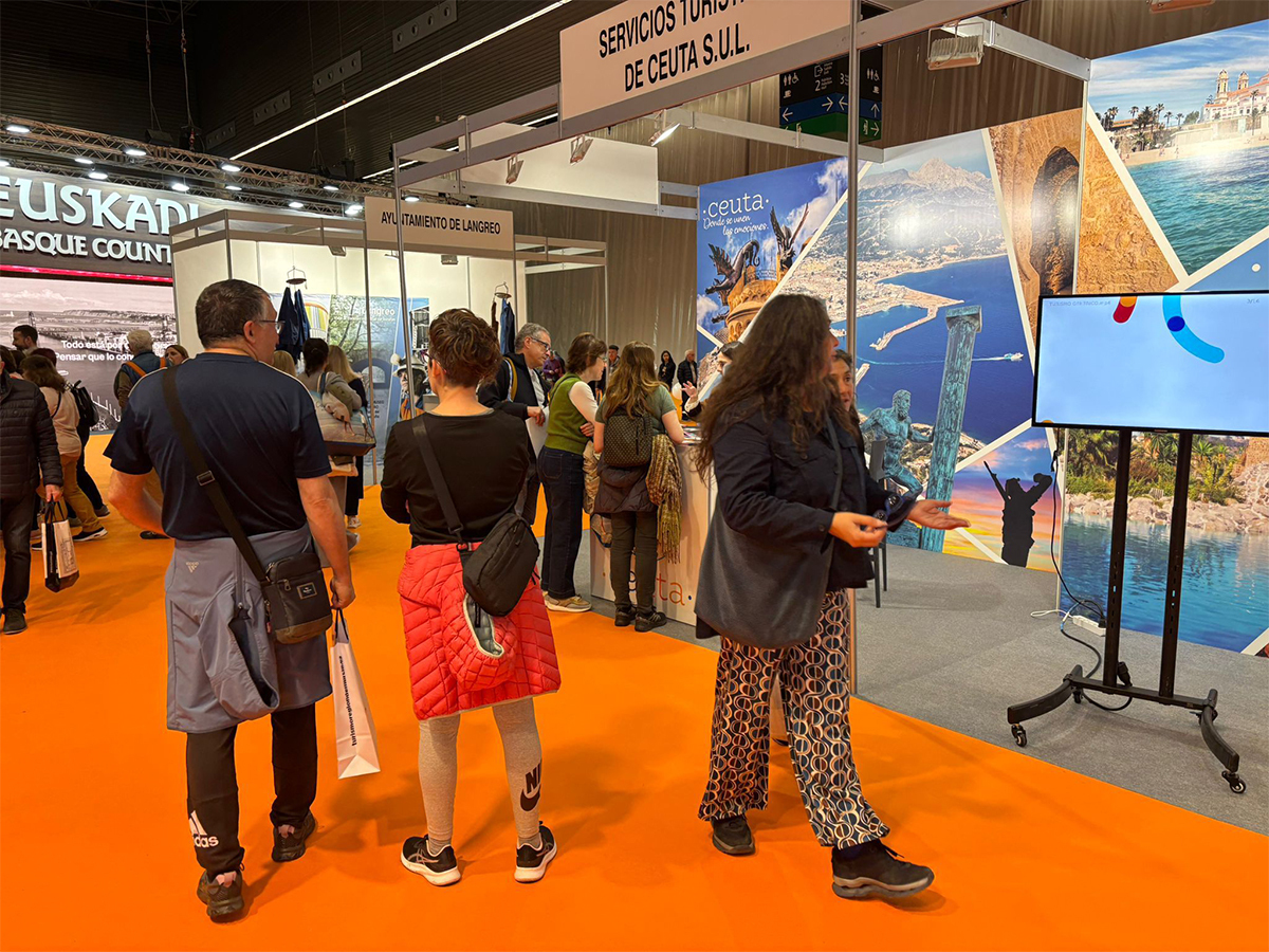Ceuta, presente en la Expovacaciones de Bilbao