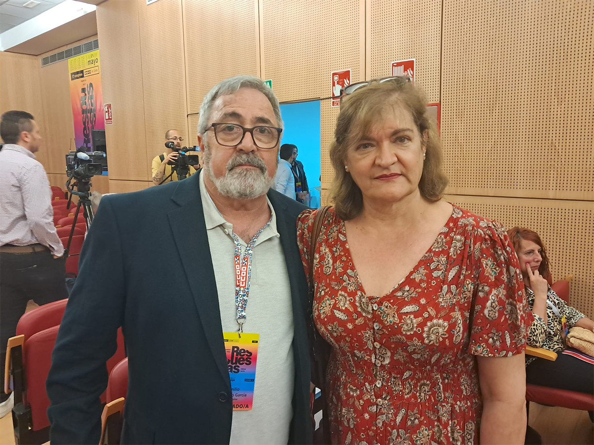Anterior secretario General de CCOO, Emilio Postigo / César Martín