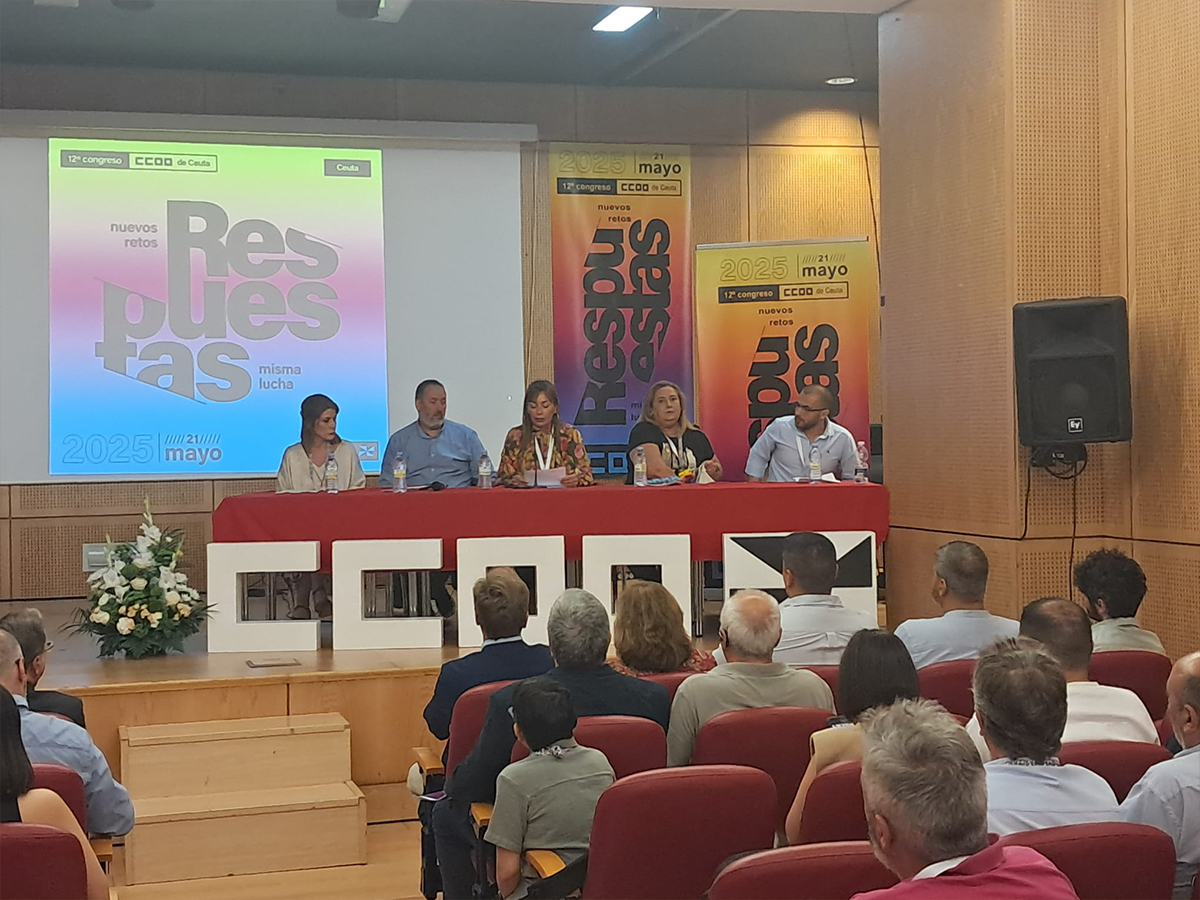 Mesa de CCOO / César Martín