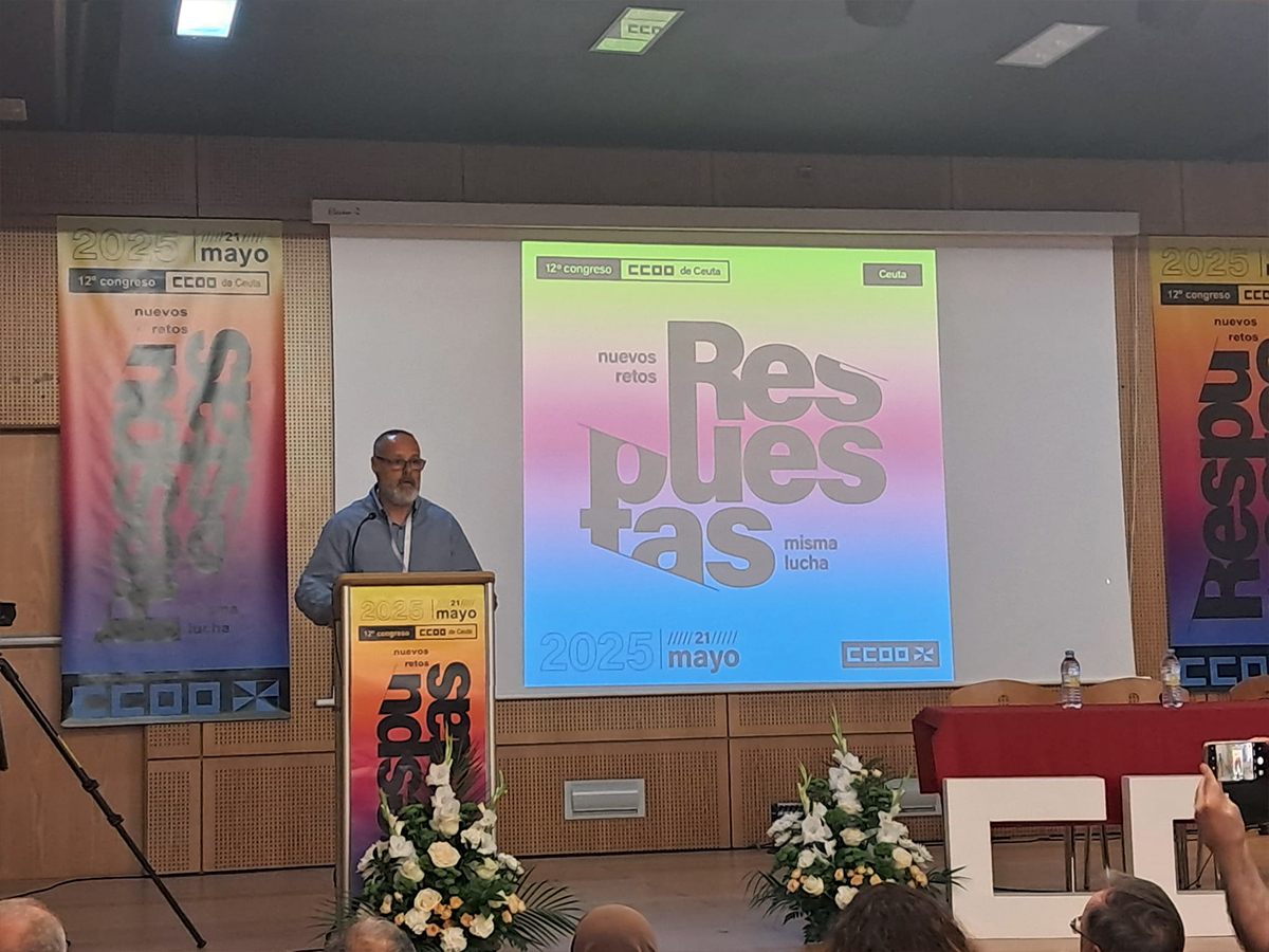 Nuevo secretario General de CCOO, Ángel Lara / César Martín