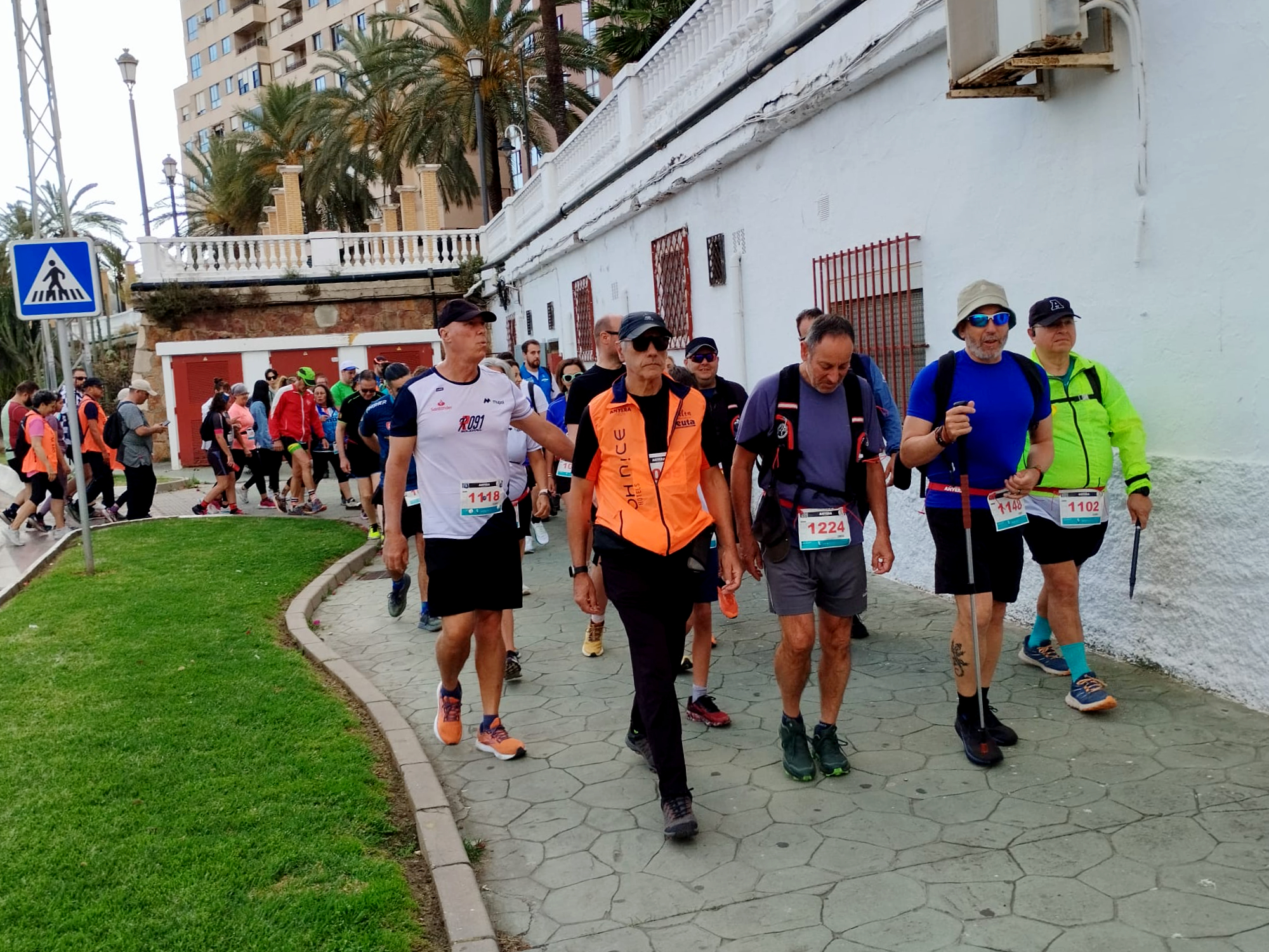 Vuelta a Ceuta Andando de Anyera 