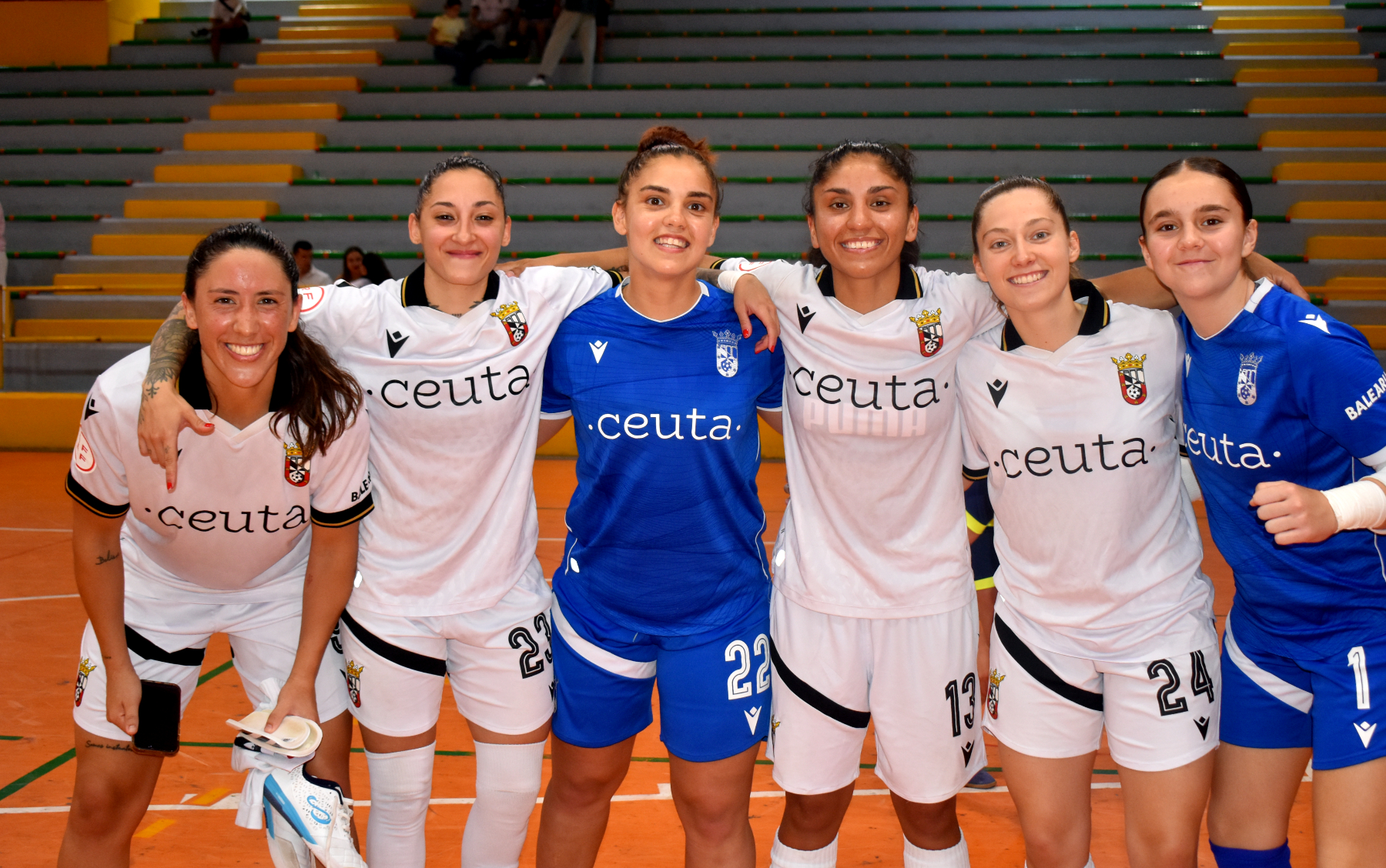 La AD Ceuta FC femenina finaliza en primera posición la temporada regular. Foto: Rafa Báez