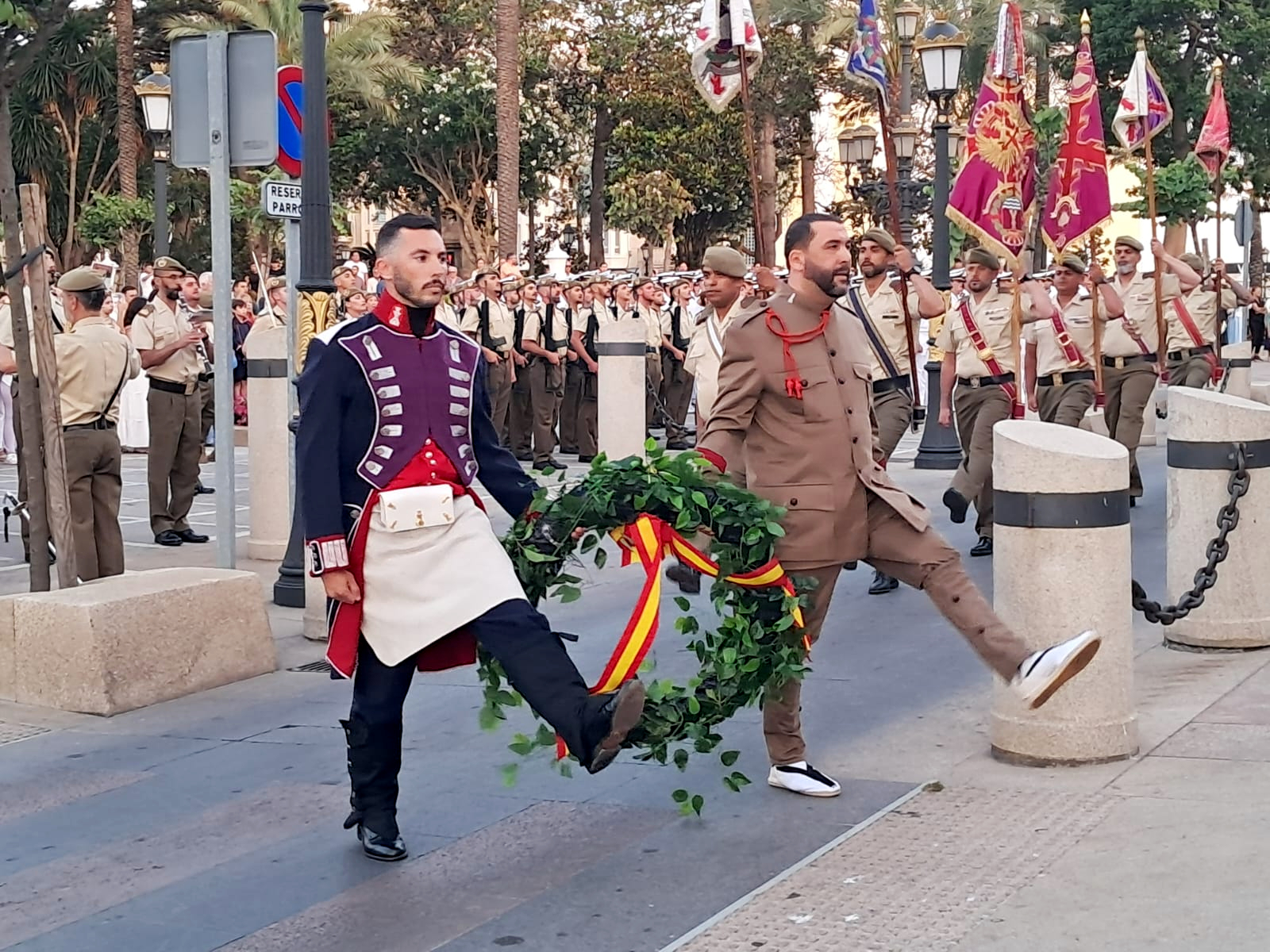 Arriado de Bandera. Foto: César Martín