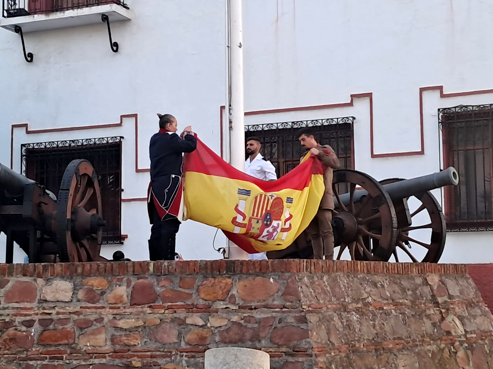 Arriado de Bandera. Foto: César Martín