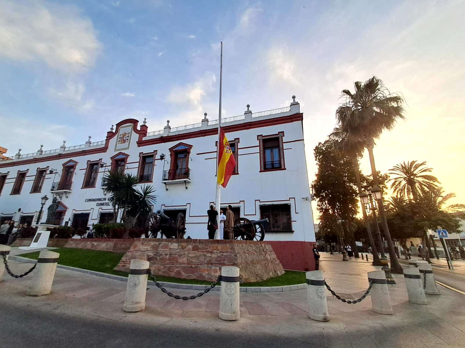 Arriado de Bandera. Foto: César Martín