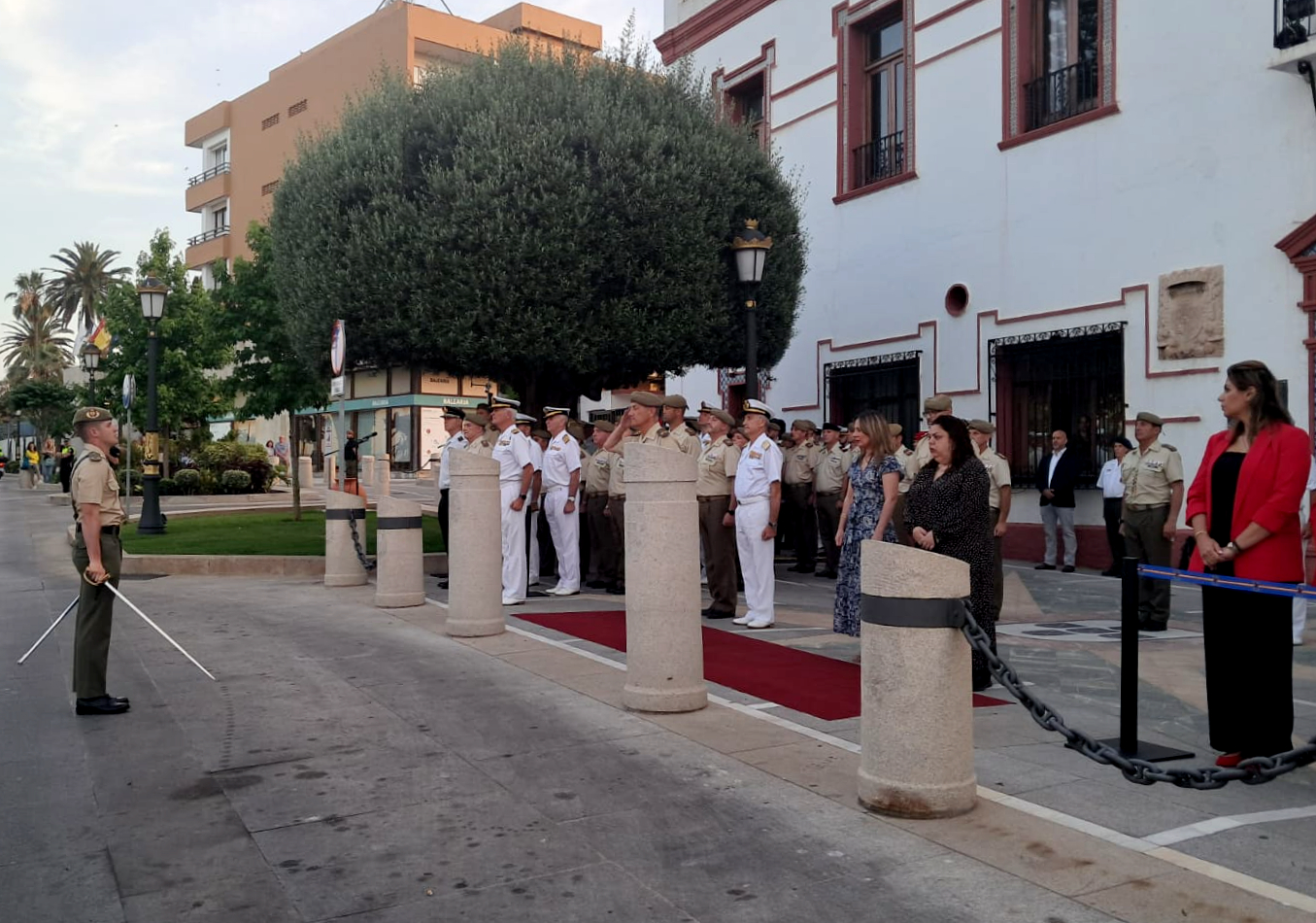 Arriado de Bandera. Foto: César Martín