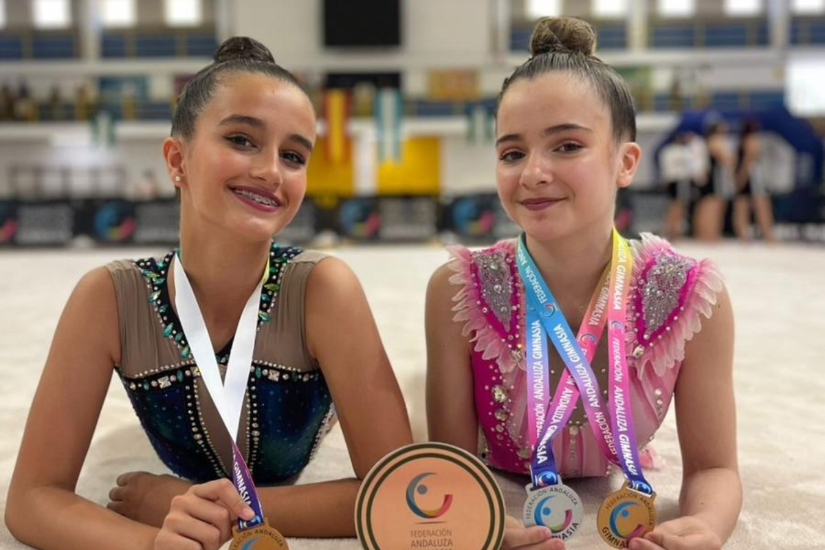 Lucía Suárez y Andrea Gallego, Equipo Infantil