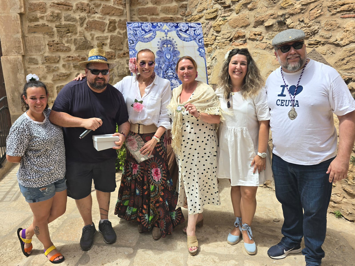 Romería del Rocío en la Casa de Ceuta en Melilla