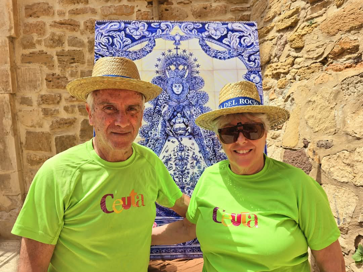 Romería del Rocío en la Casa de Ceuta en Melilla