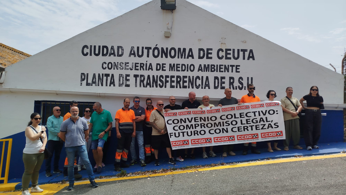 Movilización de la plantilla de la planta de transferencia