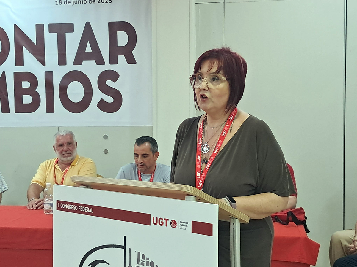 Trini Megías, nueva secretaria general de UGT Servicios Públicos / César Martín