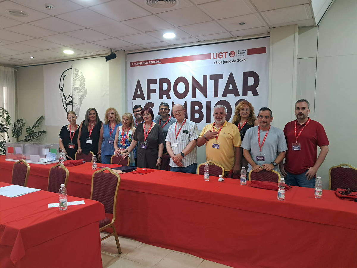 Nueva Comisión Ejecutiva de UGT Servicios Públicos / César Martín