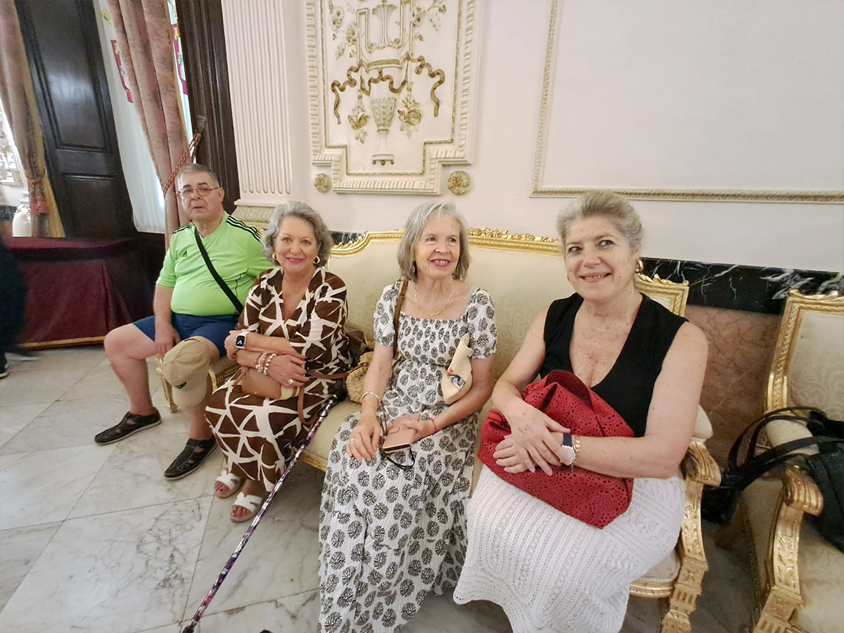 Recepción en el Salón del Trono a la Casa de Ceuta en Sevilla / César Martín