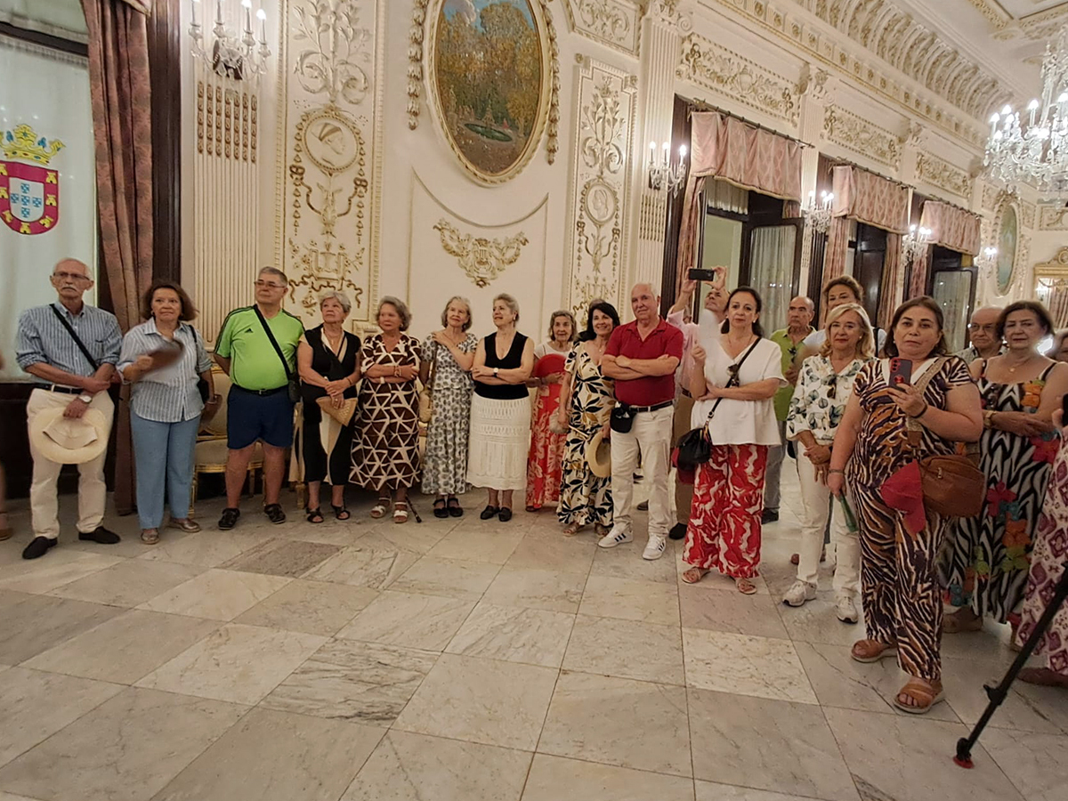 Recepción en el Salón del Trono a la Casa de Ceuta en Sevilla / César Martín