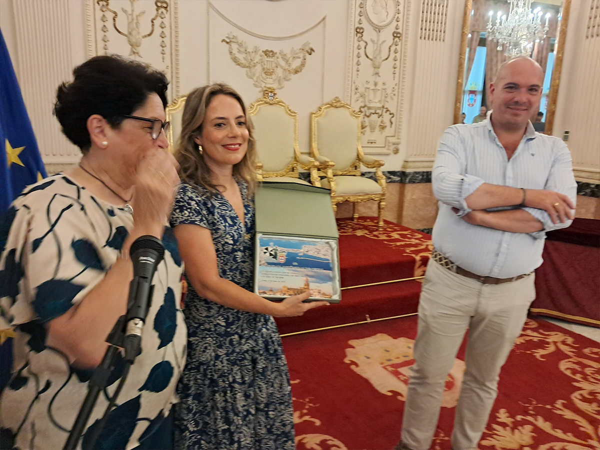 Recepción en el Salón del Trono a la Casa de Ceuta en Sevilla / César Martín