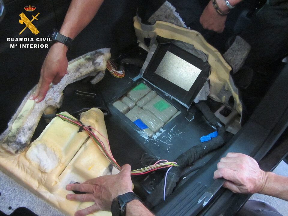 Droga interceptada por la Guardia Civil