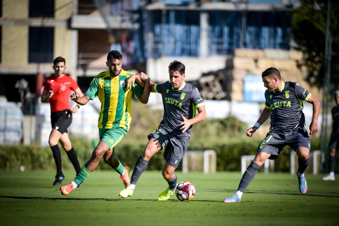 Encuentro entre el Al-Wakra y la AD Ceuta FC. Foto: AD Ceuta FC / Zaki