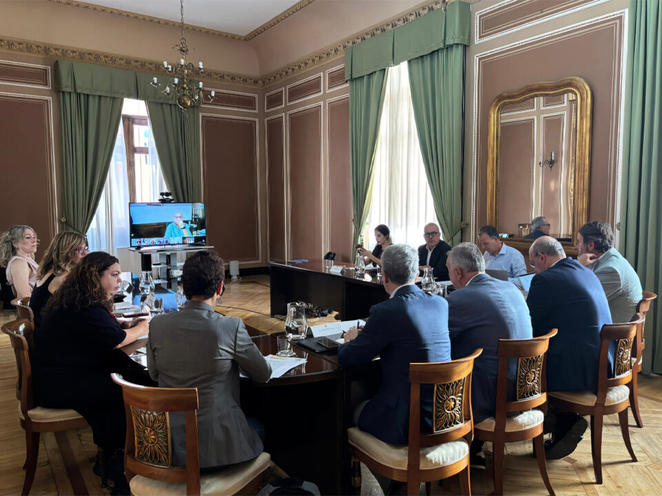 Reunión para el reparto de Menores en Canarias