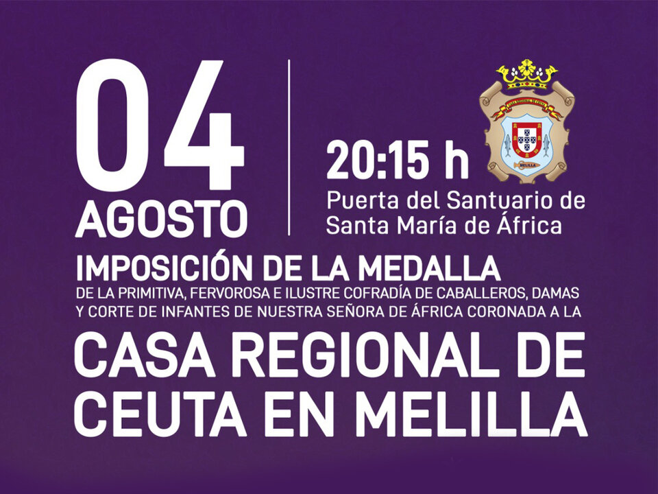 MEDALLA CASA MELILLA