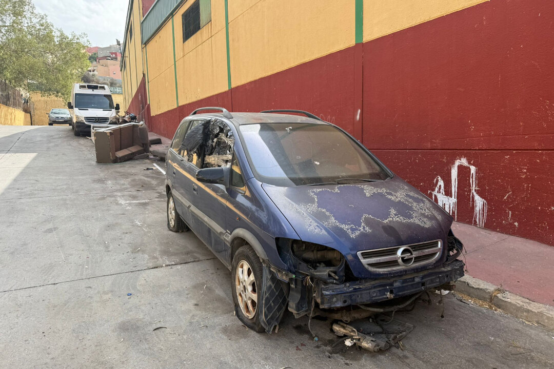 Basura en el Tarajal