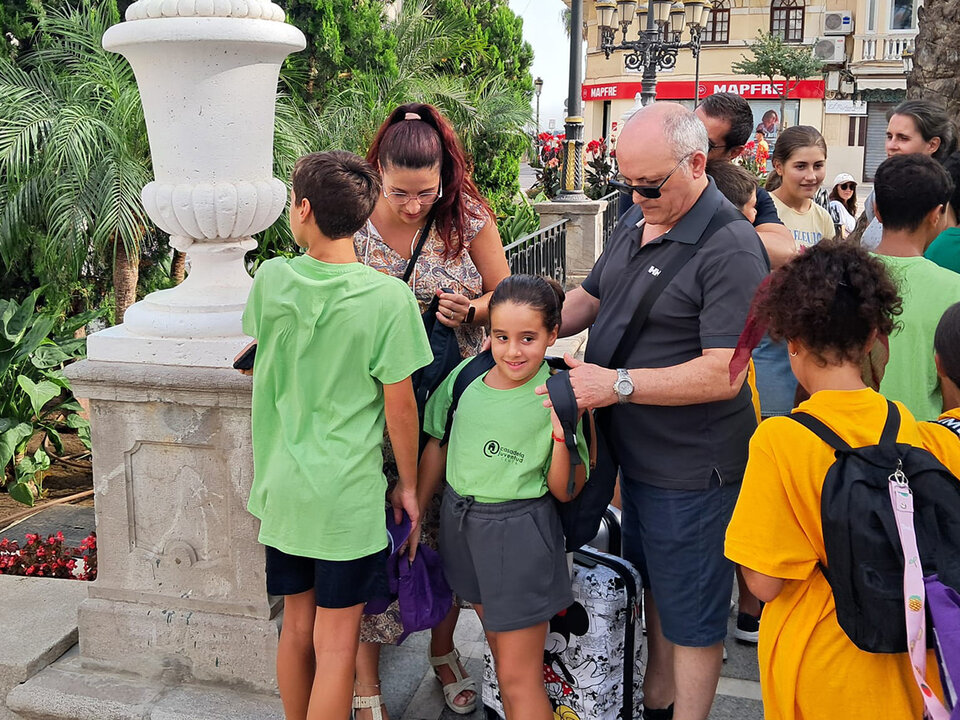 Salida hacia el campamento Miguel de Luque / César Martín