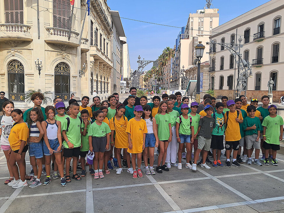 Salida hacia el campamento Miguel de Luque / César Martín