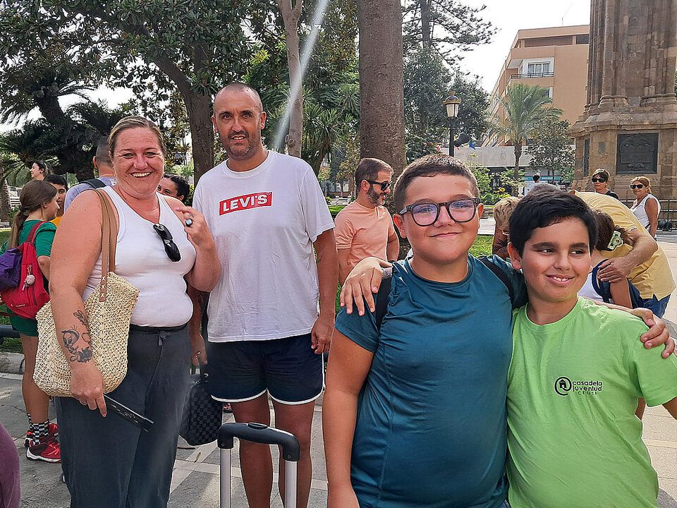 Salida hacia el campamento Miguel de Luque / César Martín