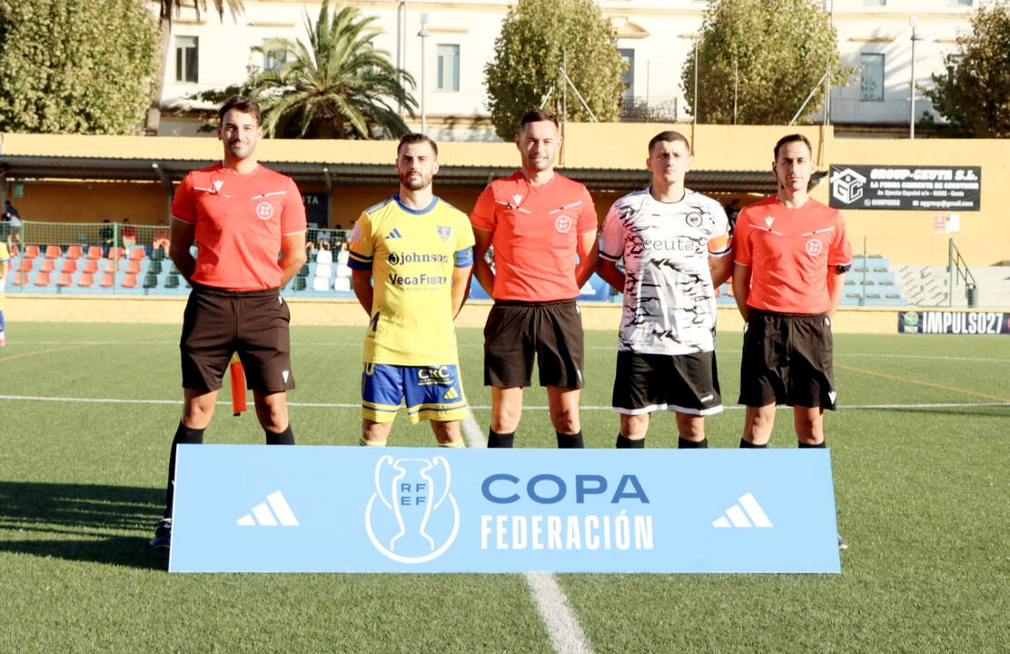 Encuentro de Copa RFEF entre el Ceuta 6 de Junio - Orihuela CF