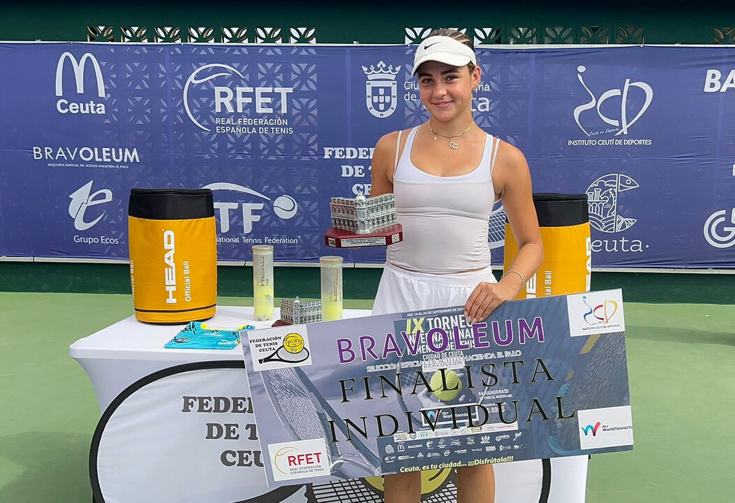 Punto y final a una semana de tenis internacional en Ceuta