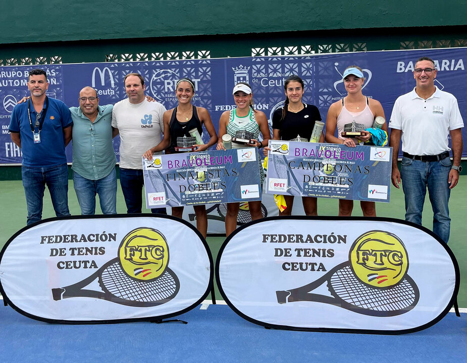 Punto y final a una semana de tenis internacional en Ceuta