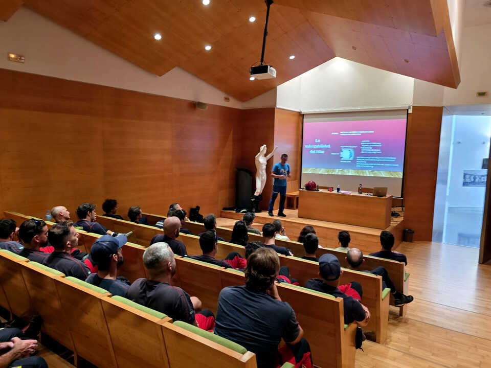 Javier Arias Madrid, un especialista en rescates de montaña para aprender a gestionar el ego. Foto: Laura Ortiz