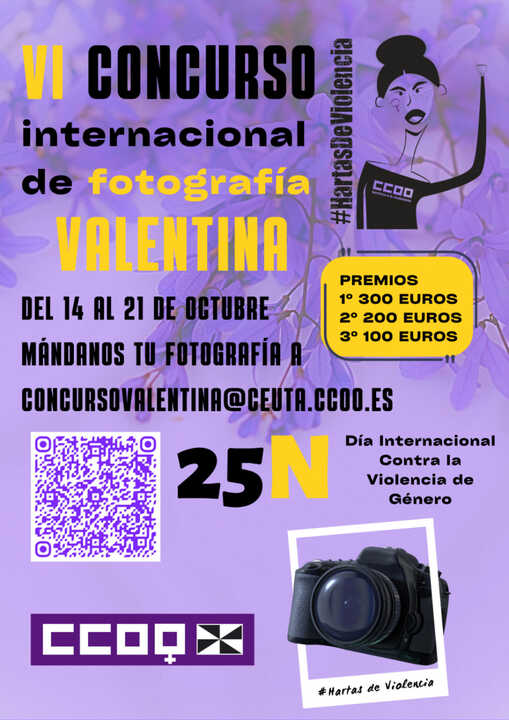 VI Concurso Internacional de Fotografía ‘Valentina’ / CCOO