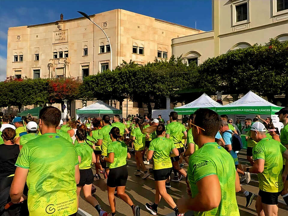 Carrera contra el cáncer en Melilla