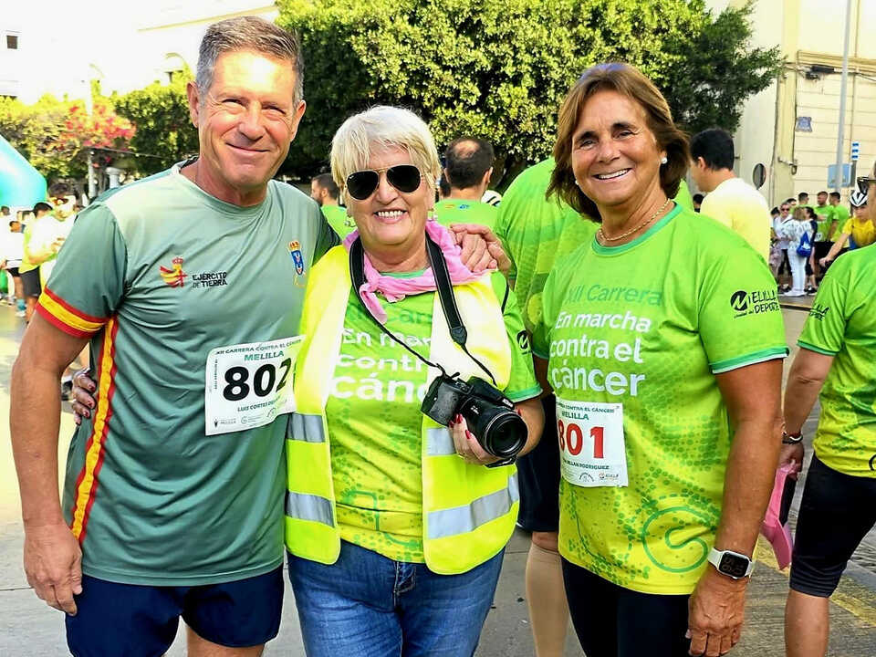 Carrera contra el cáncer en Melilla