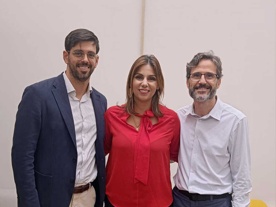 Nabila Benzina en el encuentro organizado por el Hospital Puerta del Mar