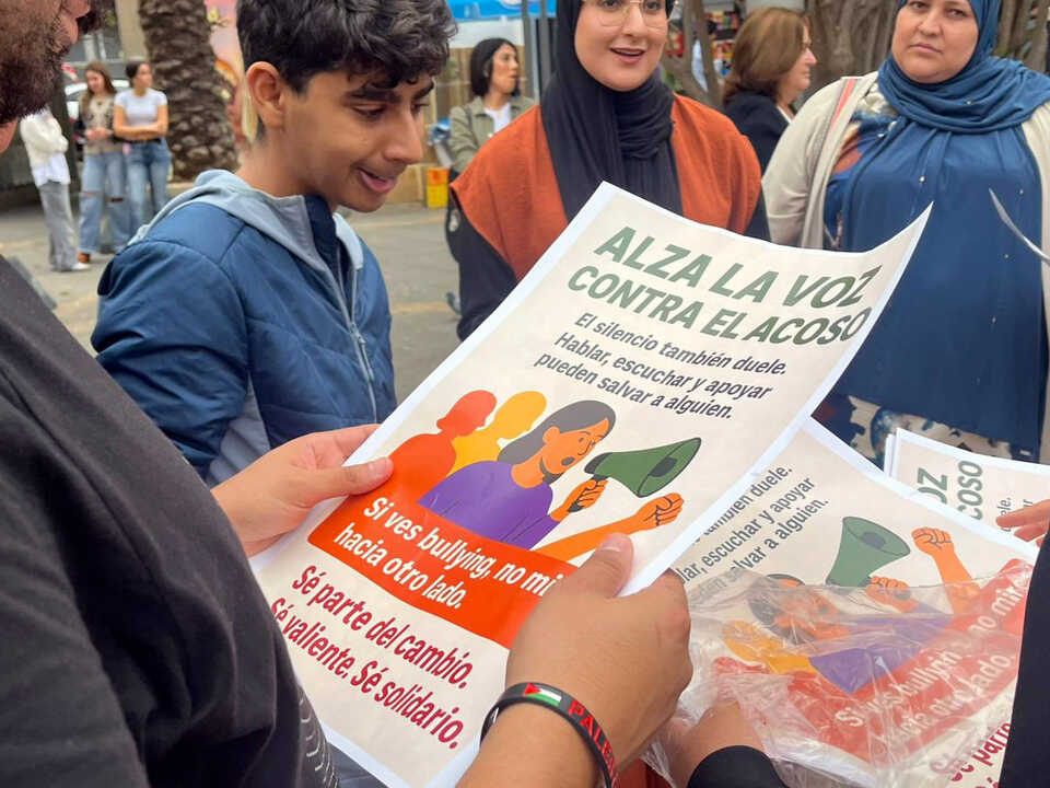 Concentración contra el Bullying