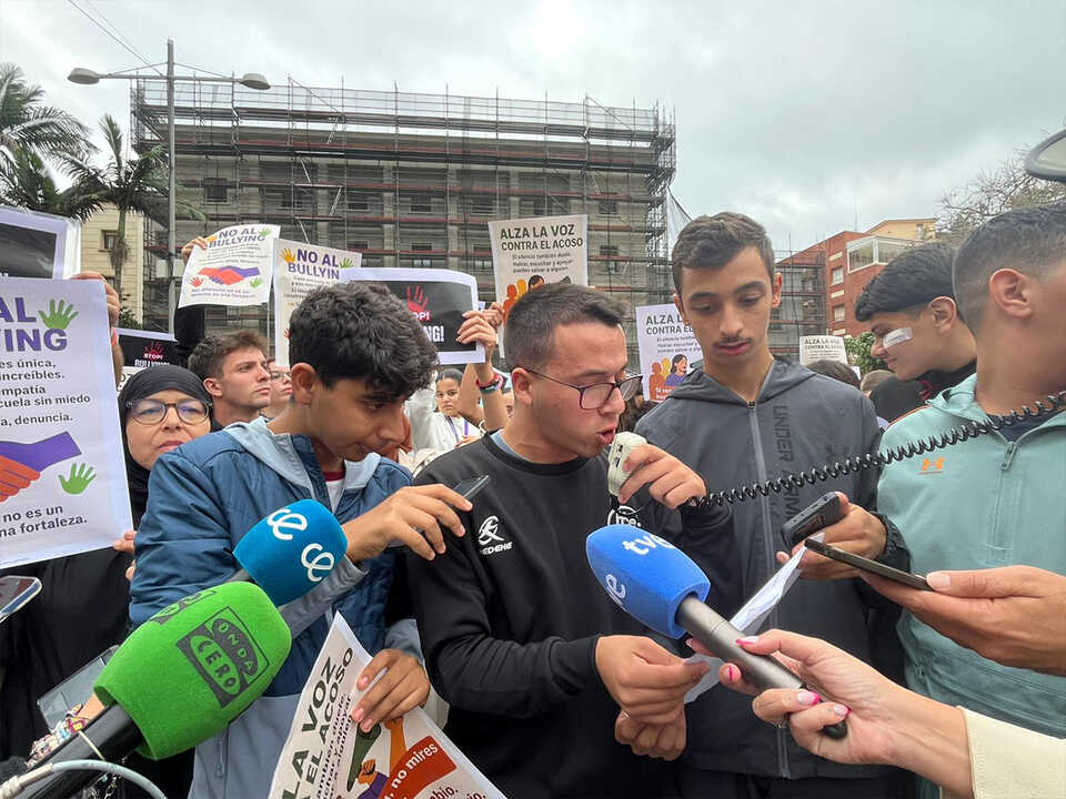 Concentración contra el Bullying