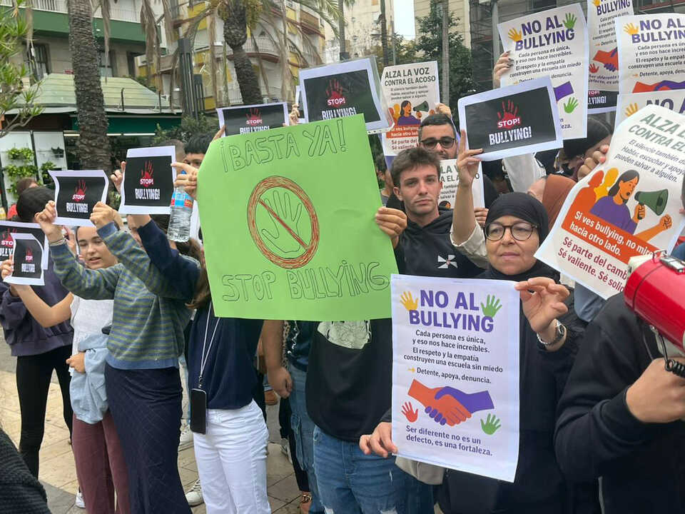 Concentración contra el Bullying