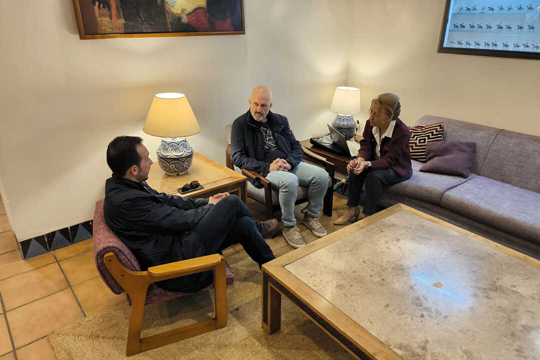 Reunión entre Vox y Jucil