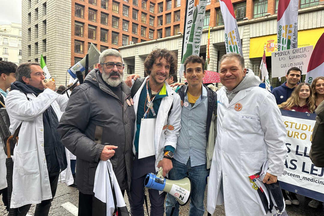 El sindicato médico de Ceuta acudió a Madrid a reclamar un estatuto propio