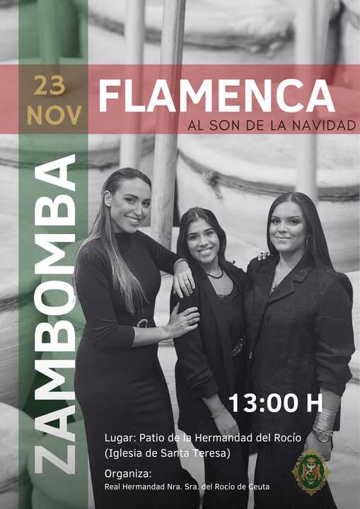 Cartel zambomba flamenca