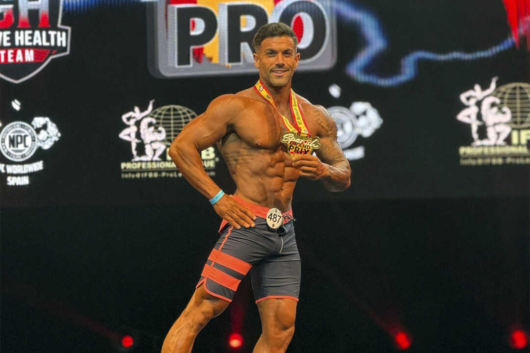 Antonio Cervan, medalla de oro en el Spanish Grand Prix